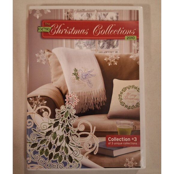 OESD Christmas Collections 2010 Embroidery CD Collection #3 13 Designs Total - Picture 1 of 6